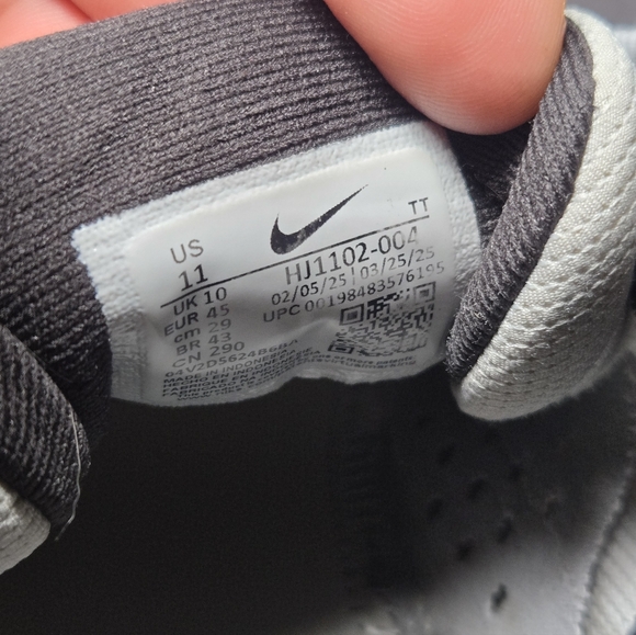 Nike Structure 26 Pure Platinum Persian Violet Running Shoes Mens Sz 11 Sneakers - Picture 9 of 9